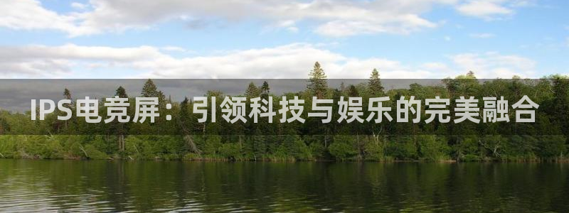 一竞技官网地址：IPS电竞屏：引领科技与娱乐的完美融合