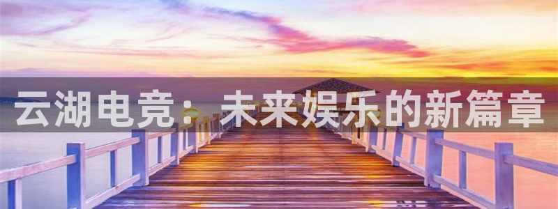 一竞技平台：云湖电竞：未来娱乐的新篇章